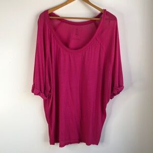 We the Free off shoulder Pink Top